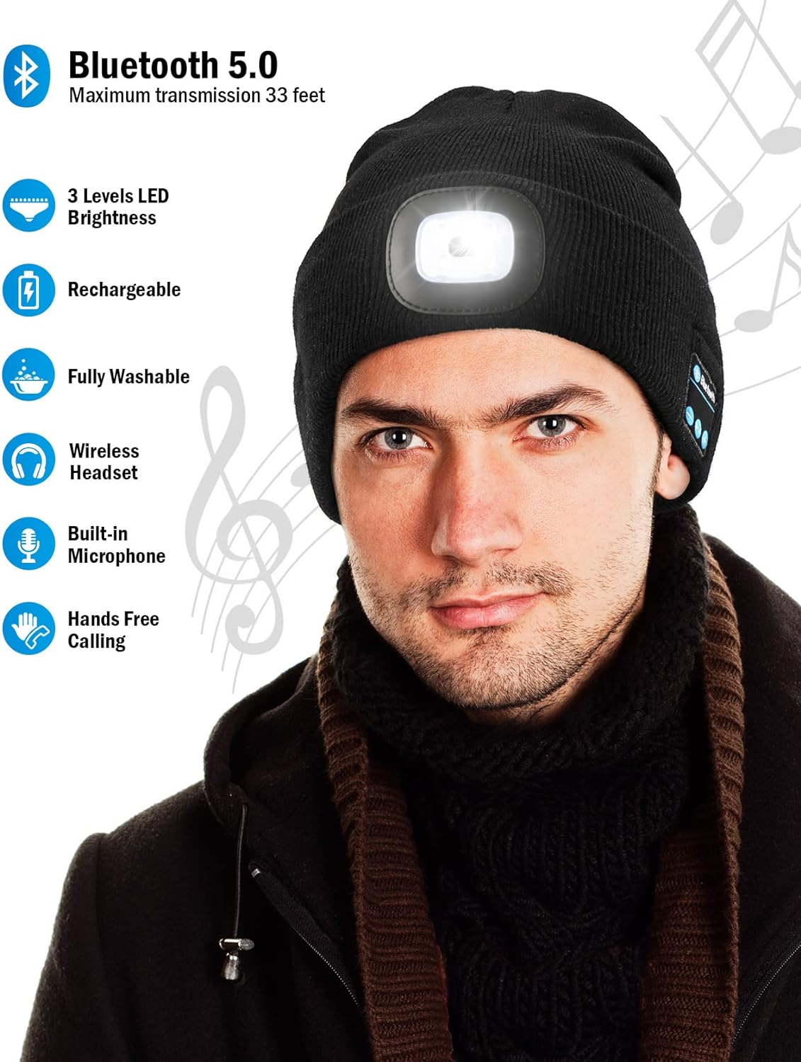 Beaniebumps Bluetooth Beanie
