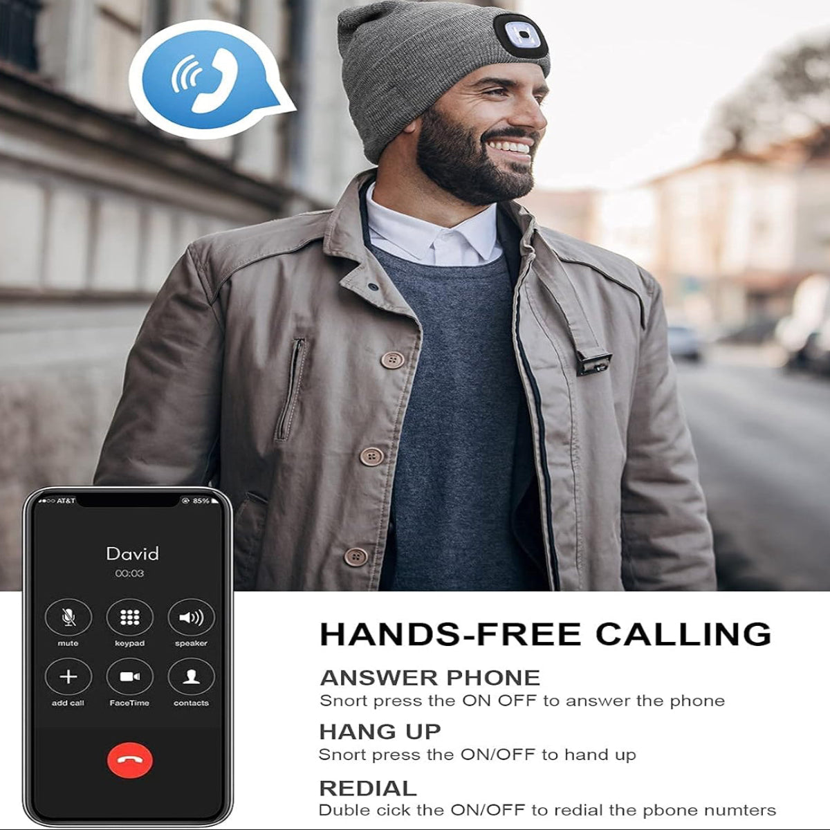 Beaniebumps Bluetooth Beanie